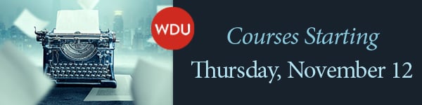 WDU Course Calendar: November 12