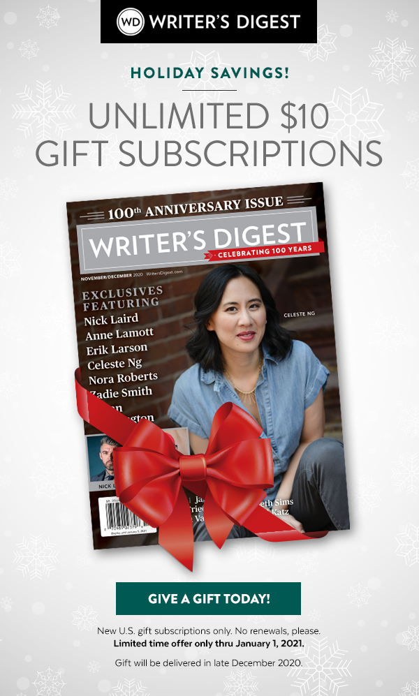 Writer's Digest Holiday Subscription Offer